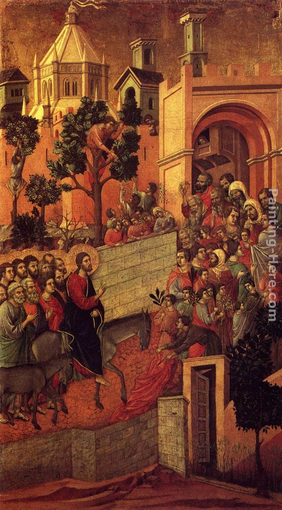 Duccio di Buoninsegna Maesta (Detail From The Maesta Alterpiece)